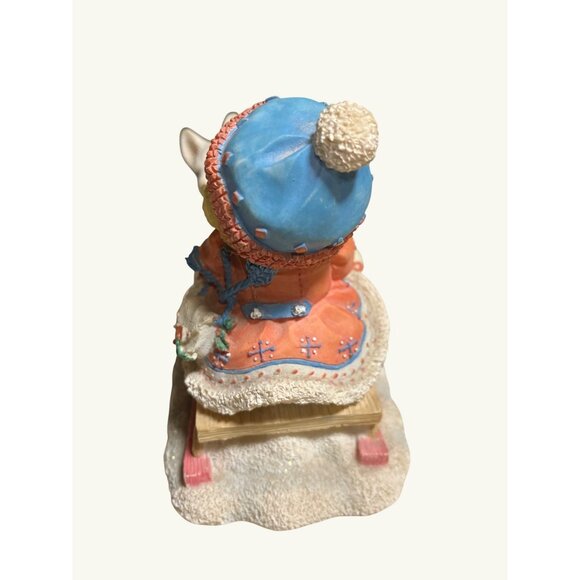 Cherished Teddies "Erica" Figurine Friends Are Always Pulling For You - Picture 6 of 10